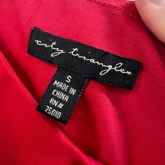 City Triangles One Shoulder Formal Mini Dress - Picture 3 of 3